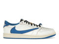 Jordan 1 Retro Low OG SP Fragment x Travis Scott Sail Military Blue