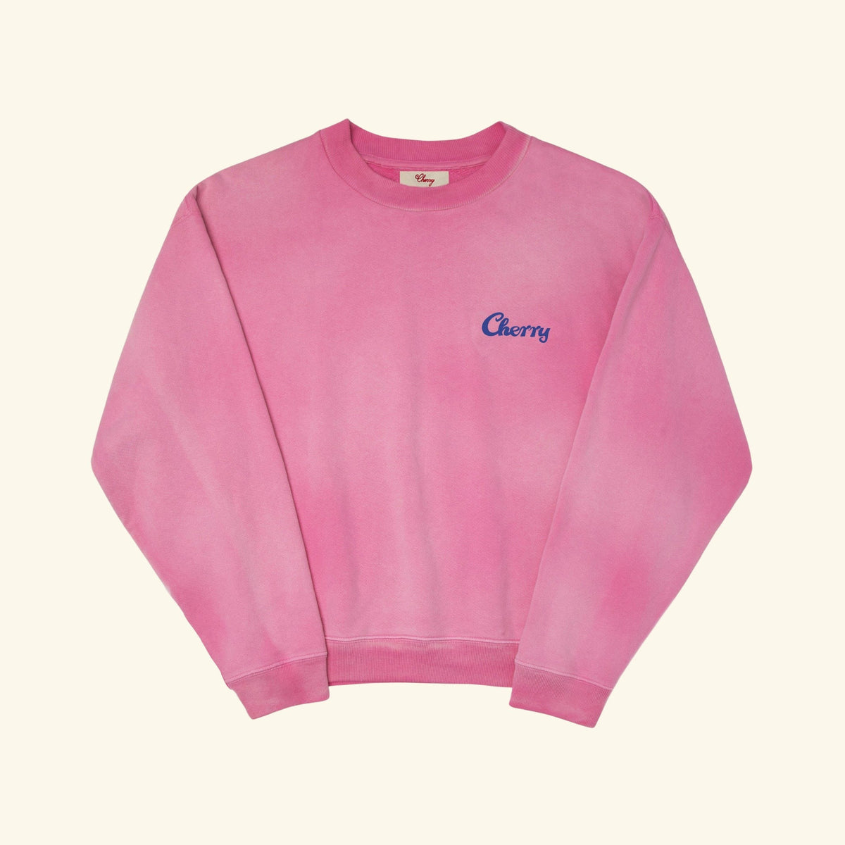 Chainstitch Logo Crewneck (Fuchsia)