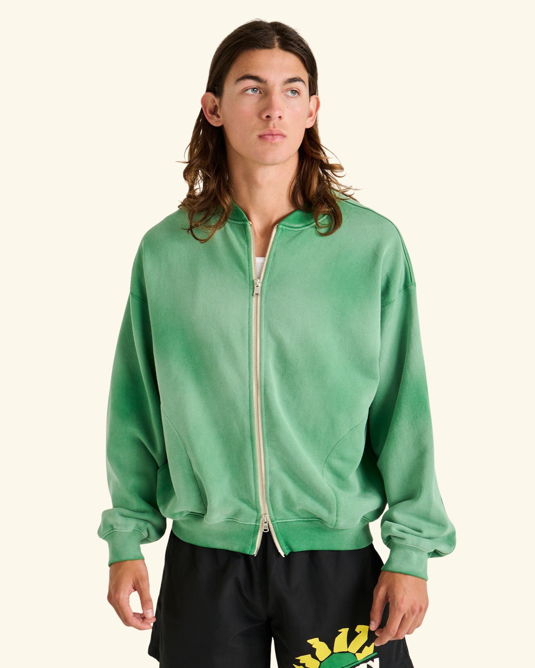 Five Star Zip Up Crewneck